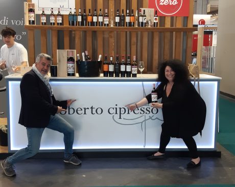 Carol Agostini e Roberto Cipresso Vinitaly 2022