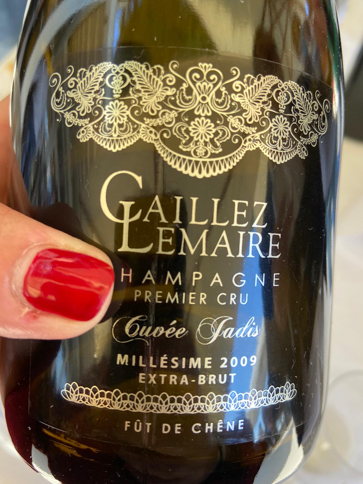 Caillez Lemaire Champagne Cuvée Jadis Millésimé Extra Brut 2009