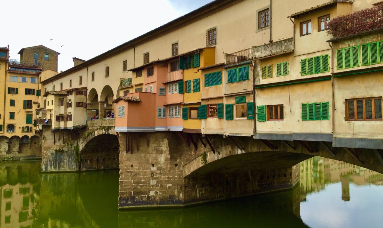 Prospettiva Ponte vecchio Firenze