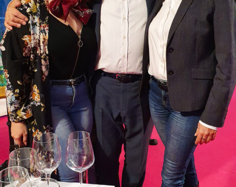 Ilaria Castagna, Cristina Santini Partners in Wine e Carlo Zucchetti