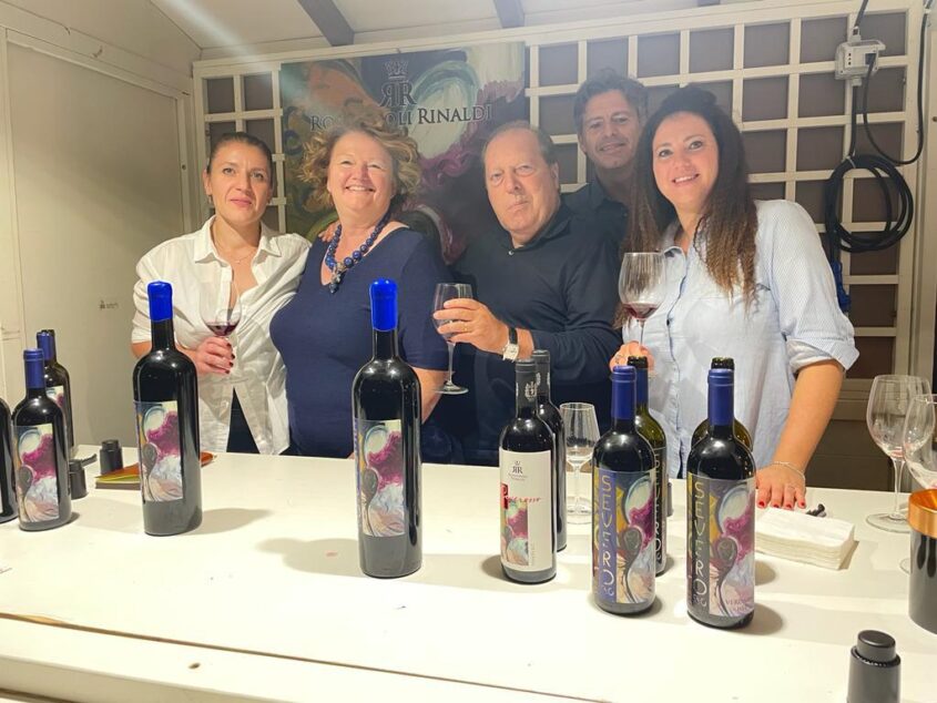 Rossignoli Rinaldi i loro 3 primi vini ad Hostaria Verona 2022