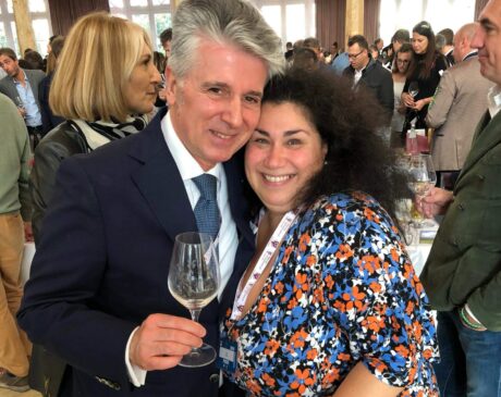 Alessandro Scorsone e Carol Agostini al Merano Winefestival