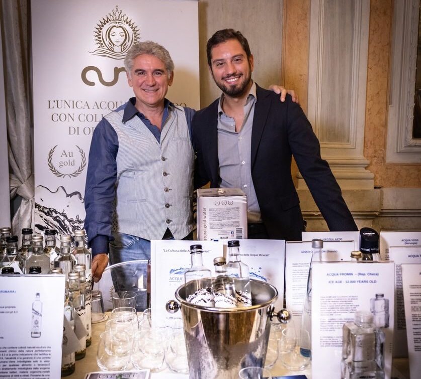 Gennaro e Emanuele Murone Distributori esclusivi di Acqua Aur'a