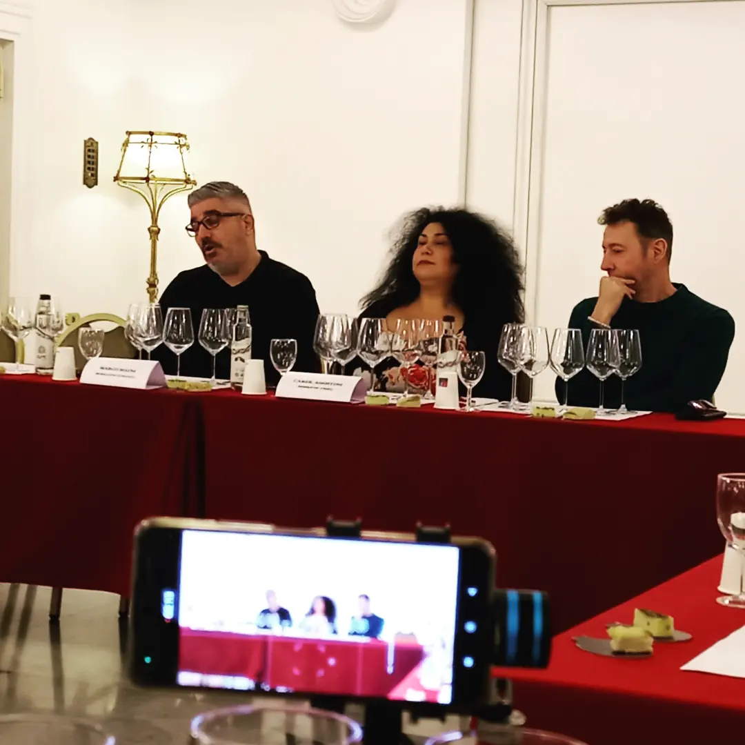Tavolo Relatori con Marco Maini, Carol Agostini e Maurizio Bazzoni