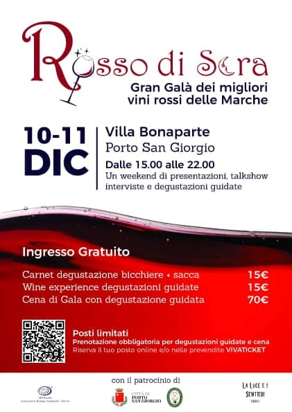 Rosso di Sera locandina evento 2022