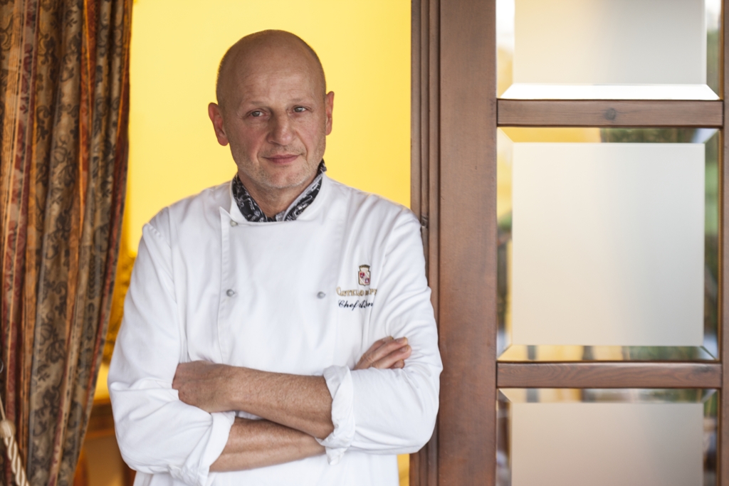 Chef Tonino Venica, foto da web, articolo: Castello di Spessa e la ricetta di Natale 2022