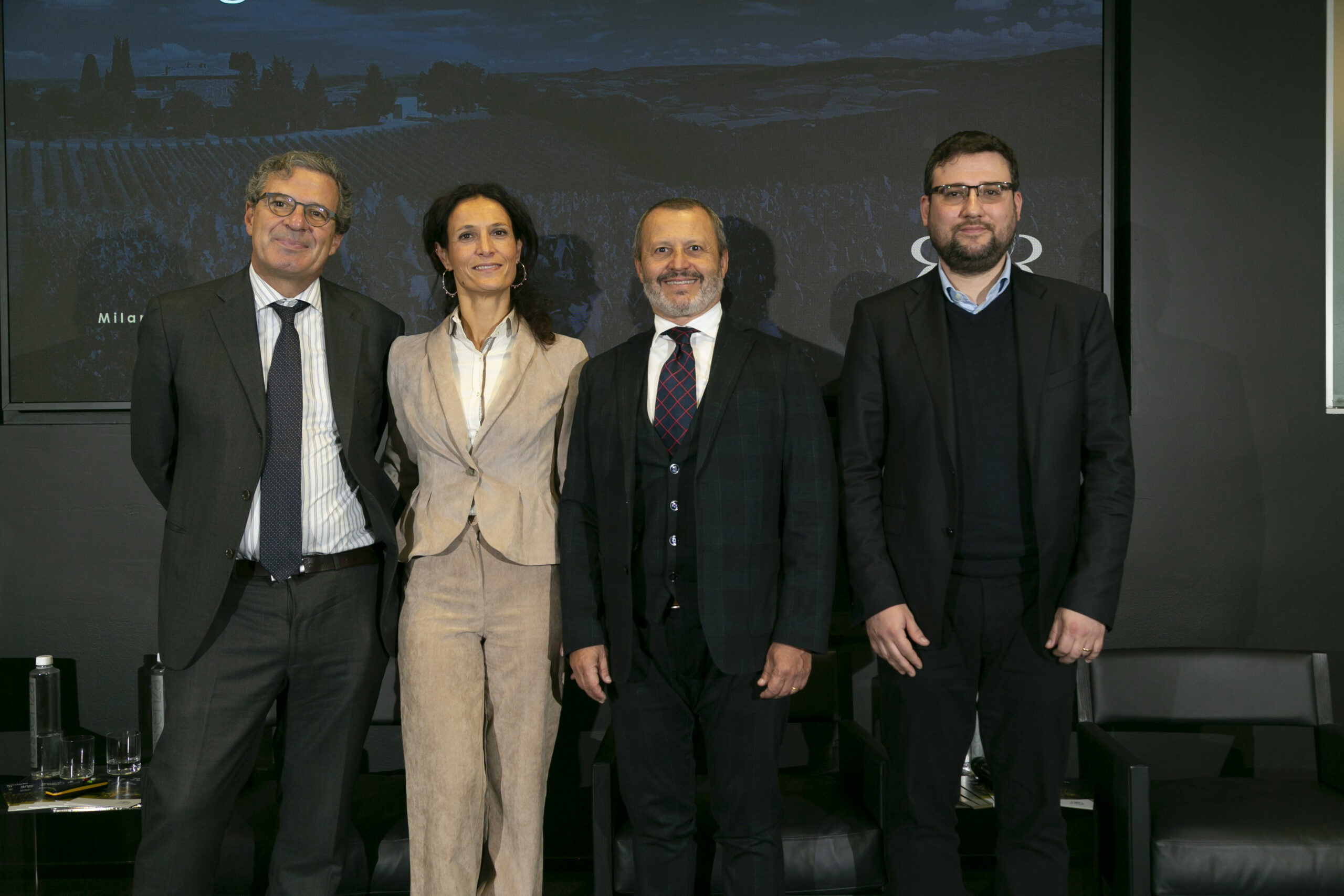 Da Sinistra Marco Frey, Lorena Troccoli, Sandro Sartor, Thomas Blasi