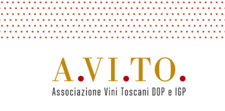 Francesco Mazzei confermato alla guida di A.VI.TO, l’Associazione Vini Toscani Dop e Igp, logo da comunicato stampa