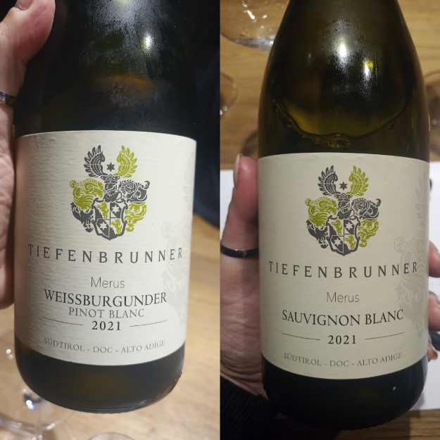 Pinot Bianco e Sauvignon Blanc della linea Merus, foto di Cristina Santini