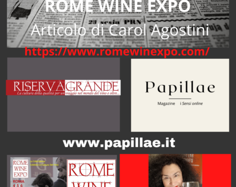 ROME WINE EXPO 2023 di RiservaGrande, Carol Agostini