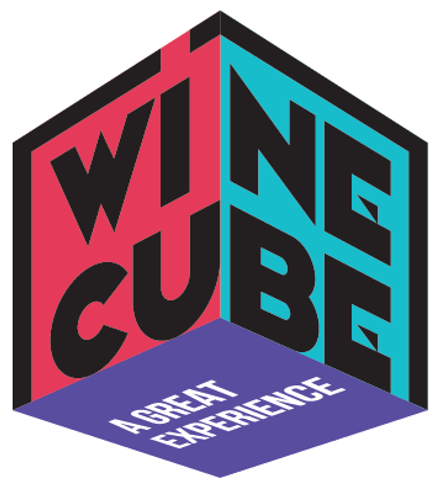 Wine Cube a Great Experience di Partesa a Roma, logo da comunicato stampa