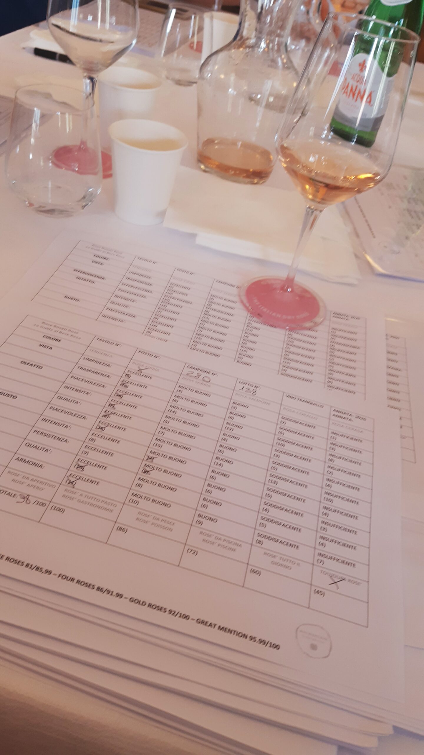 Rosa Rosati Rosè 2023 National Wine Competition 2023 organized by Renato Rovetta, photo by Carol Agostini