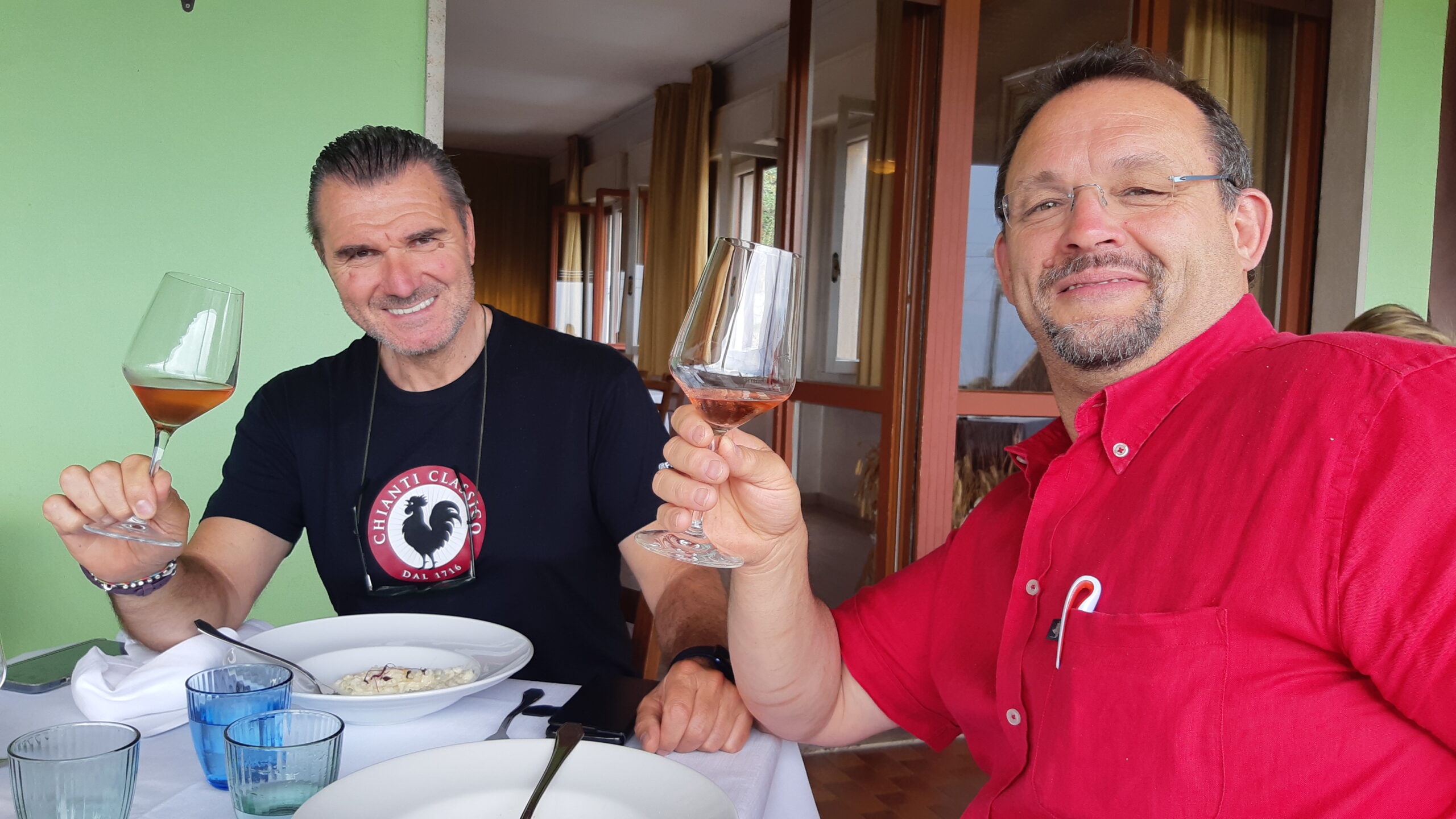 Some of the jurors of the national Rosa Rosati Rosè wine competition, photo by Carol Agostini