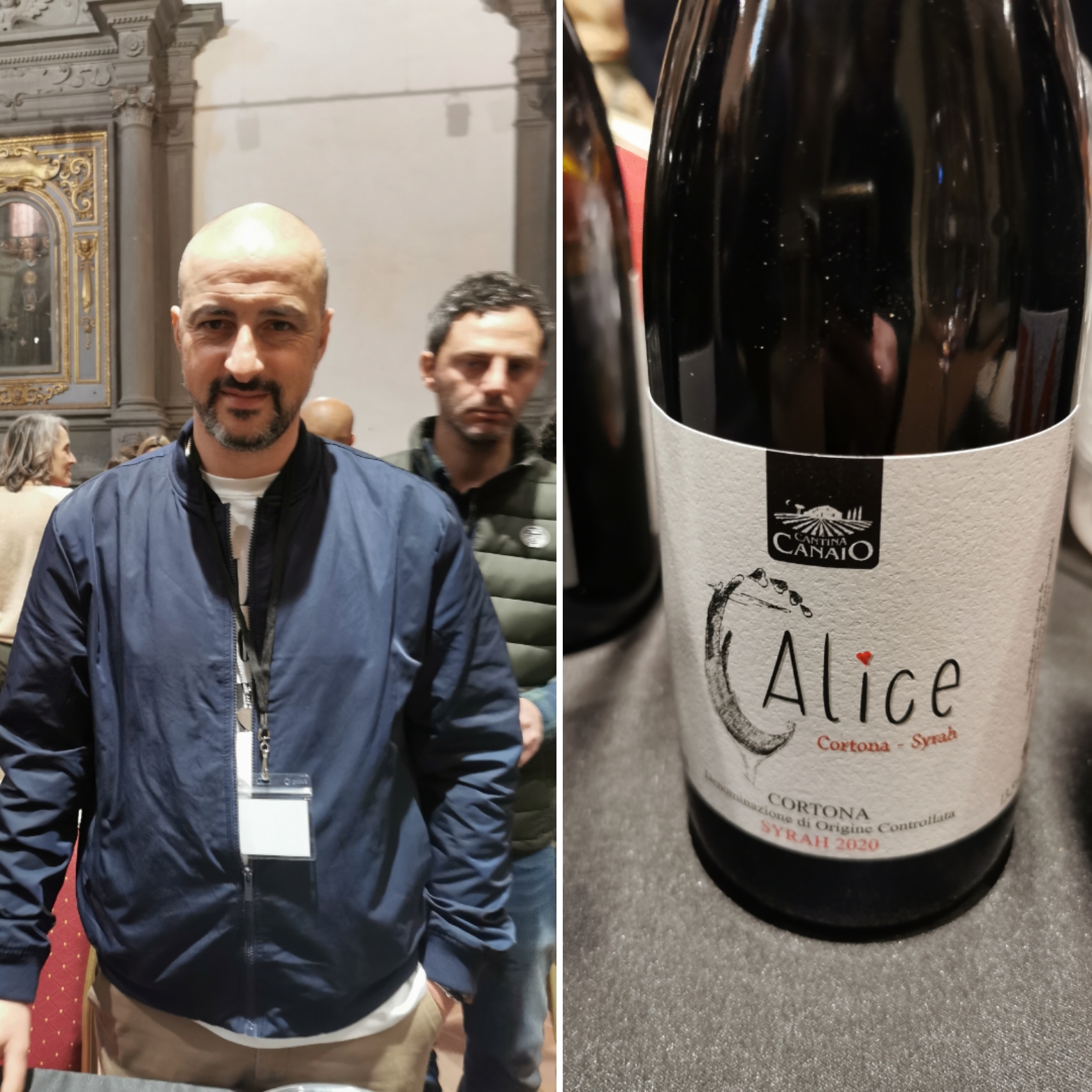 Cantina Canaio Calice, articolo: Chianina e Syrah 2023, dove le sfumature di rouge dominano, foto di Elsa Leandri