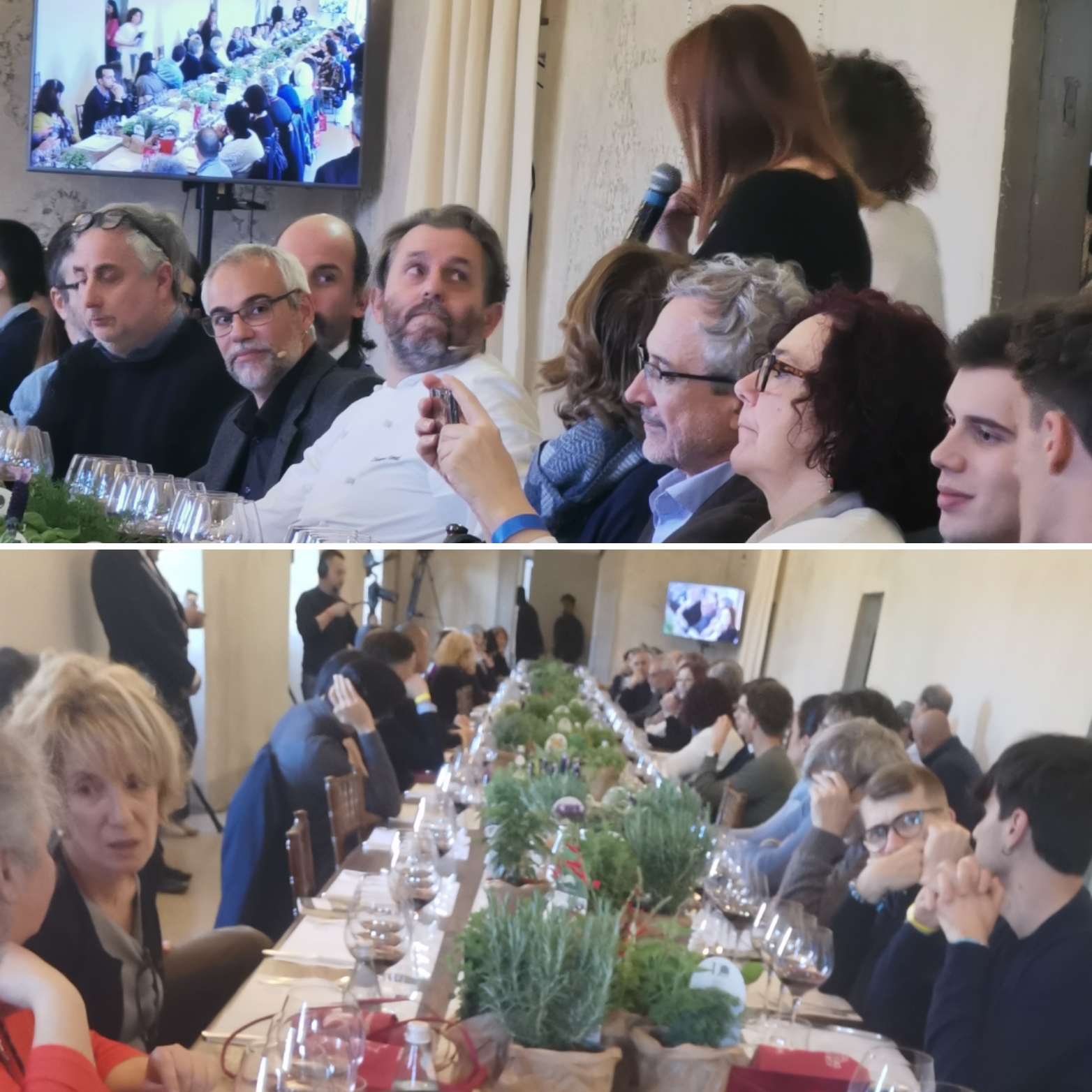 Cristiano Tomei e Marco Malvaldi, articolo: Vini della Costa, l'anteprima a Lucca Gustosa 2023, foto di Elsa Leandri