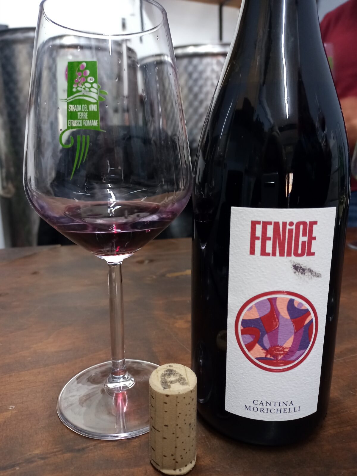 Fenice Blend di Violone e Syrah cantina Morichelli, foto di Partners in Wine