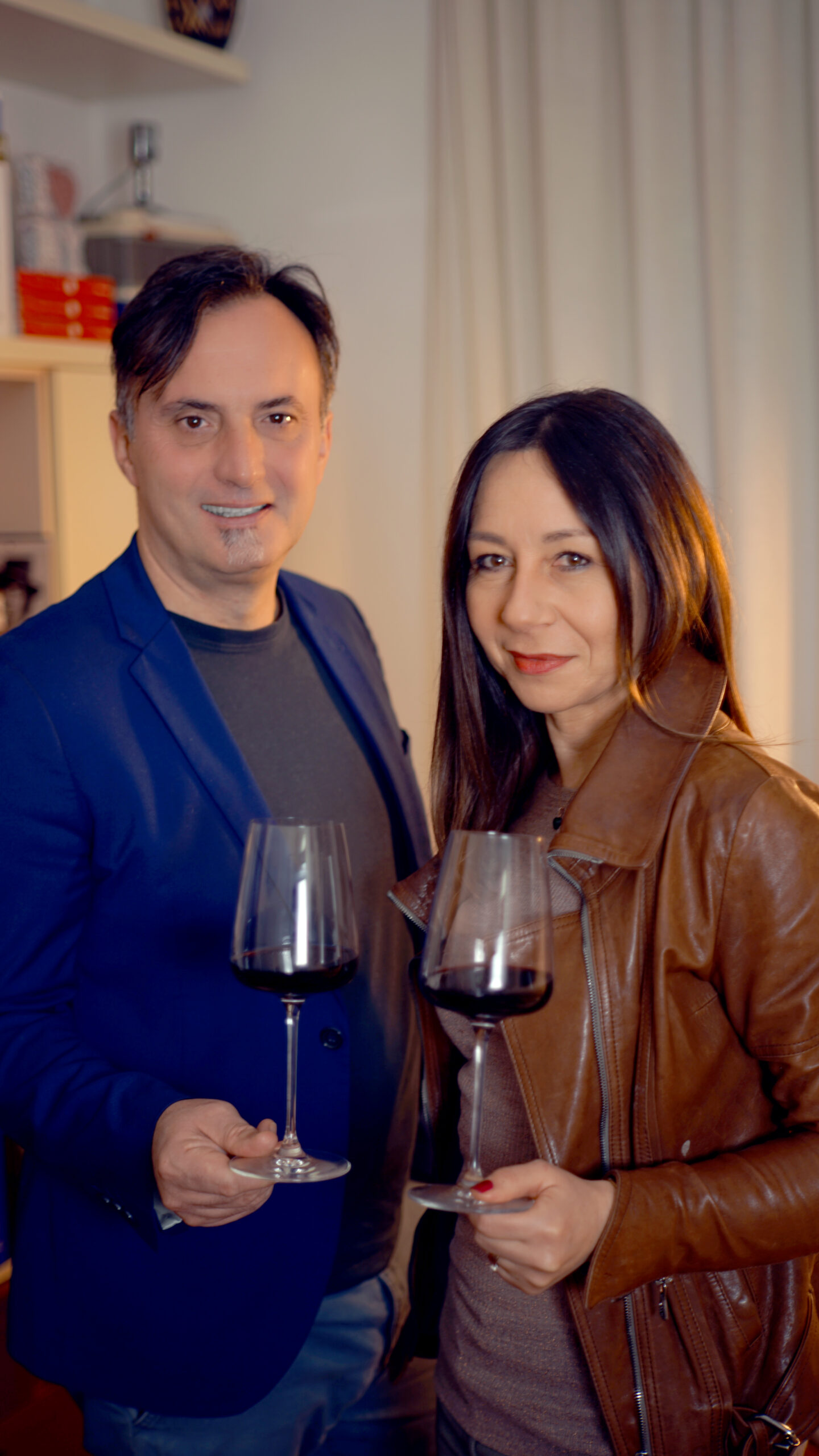 Milko Chilleri e Sara Cintelli organizzatori del contest WineCup 2023, foto da comunicato stampa