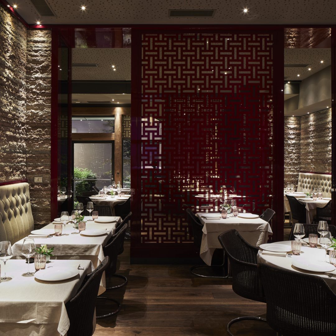Atmosfera luxury che si crea nel ristorante Bon Wei, foto da sito