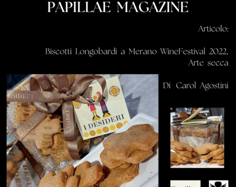 Biscotti Longobardi a Merano WineFestival 2022, arte secca, copertina articolo