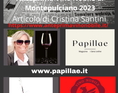 Anteprima Vino Nobile di Montepulciano 2023 di Cristina Santini
