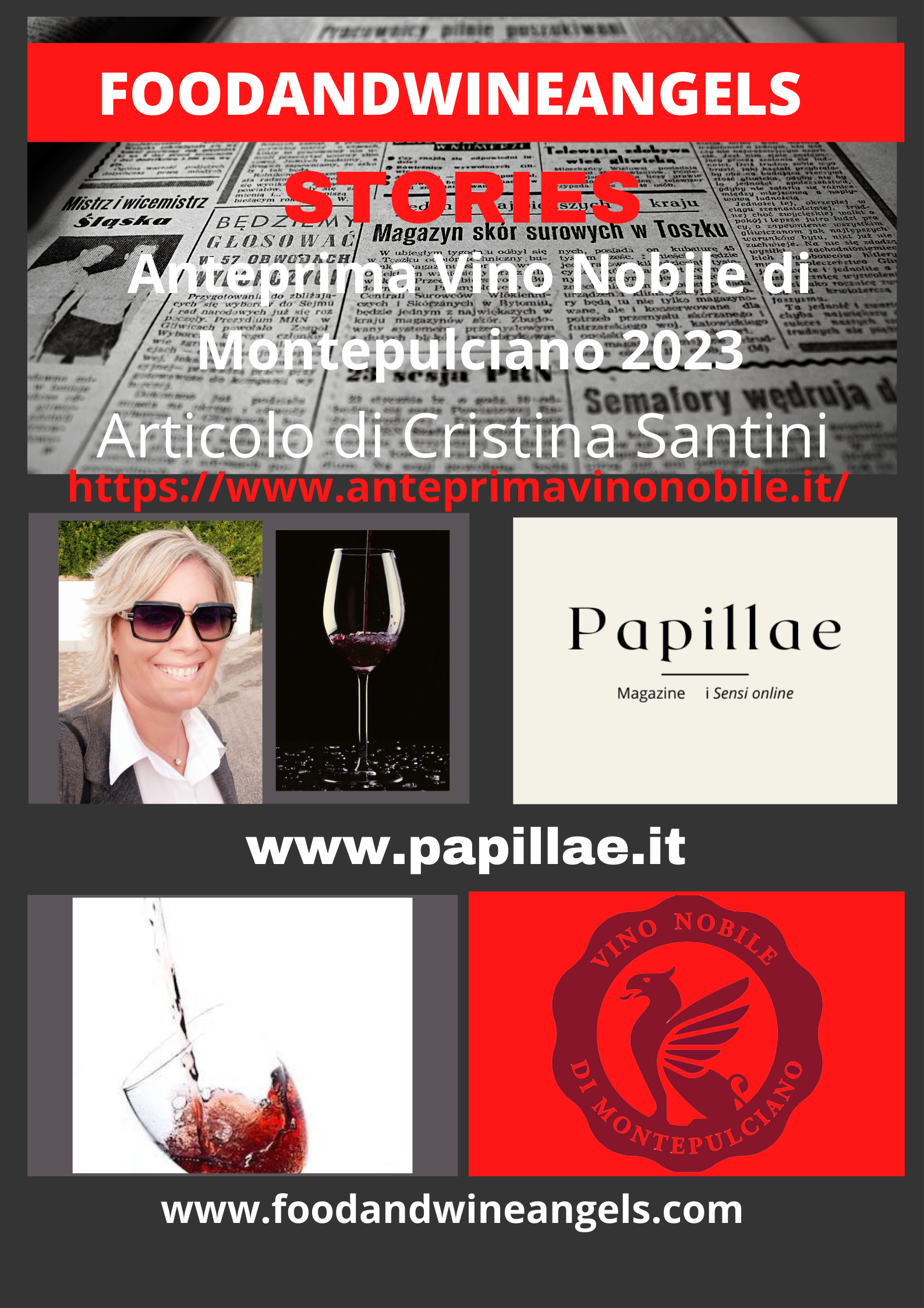 Anteprima Vino Nobile di Montepulciano 2023 di Cristina Santini