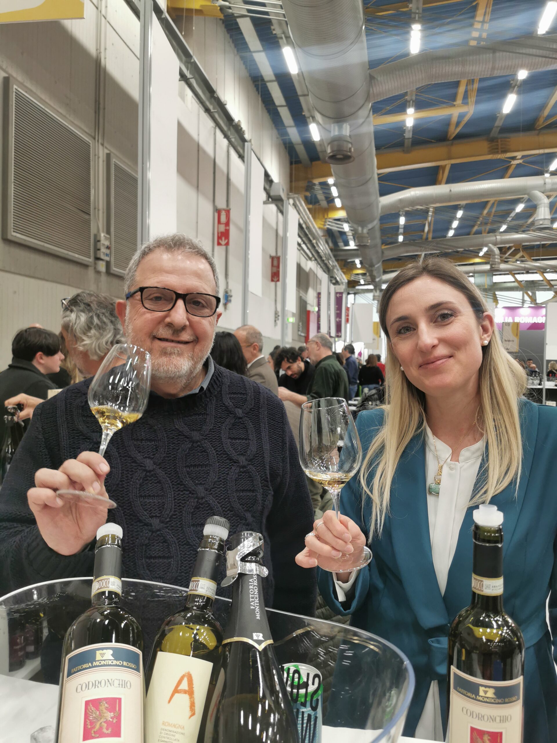 PRODUTTORE FATTORIA DI MONTICINO E FOTO CODRONCHIO, immagine di Elsa Leandri, articolo: Slow Wine Fair 2023: Focus su la Romagna e Albana