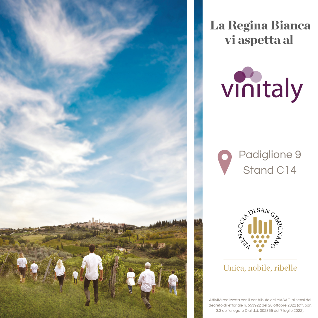 Consorzio del vino vernaccia di San Gimignano Vinitaly 2023