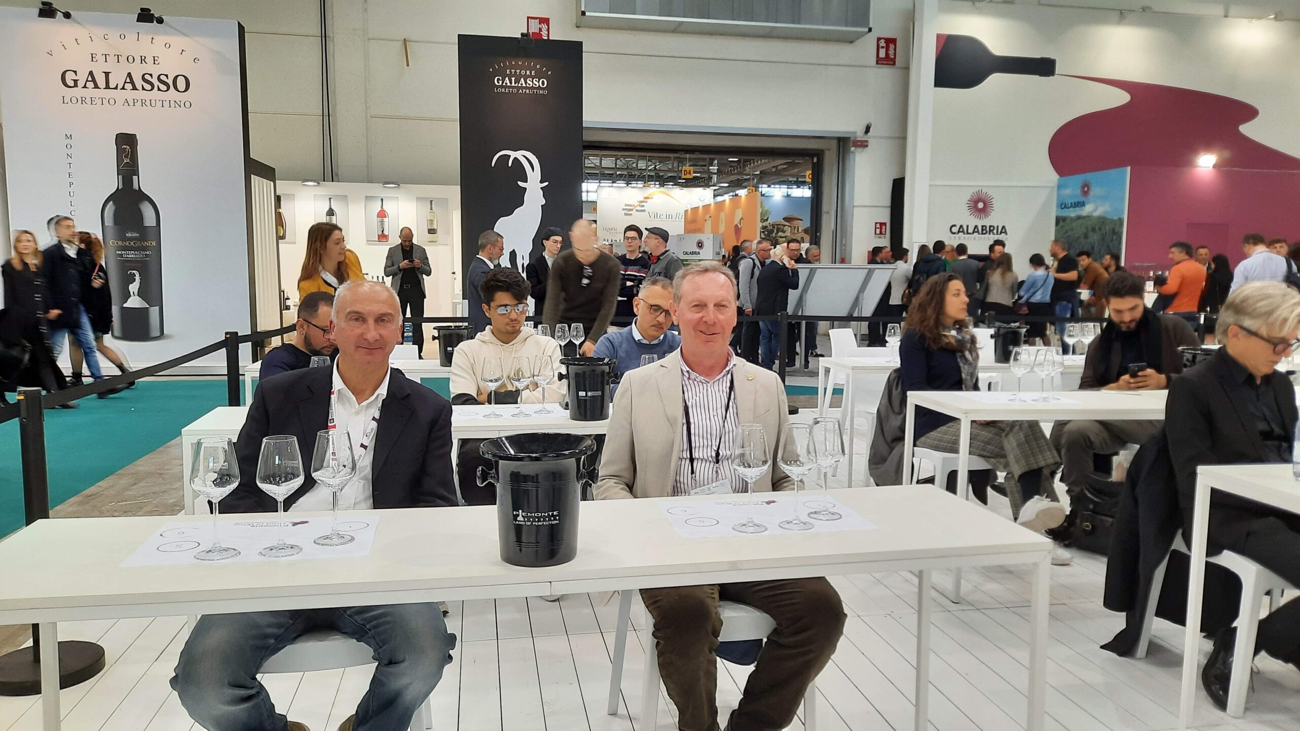 Adriano Guerri alla degustazione della Cantina Girlan, foto dell'autore