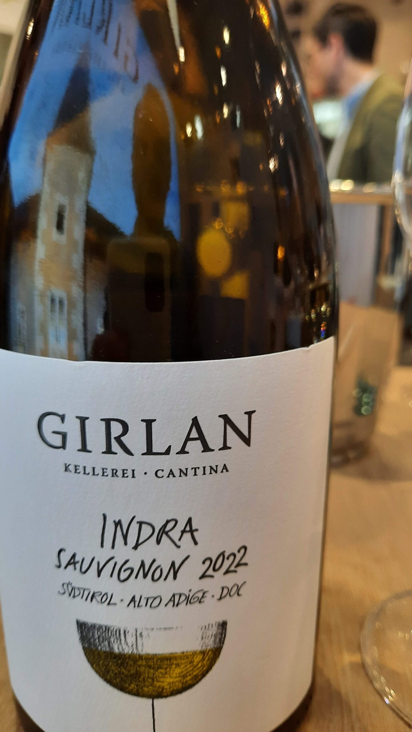 Indra Sauvignon Alto Adige Doc 2022 Cantina Girlan, foto di Adriano Guerri