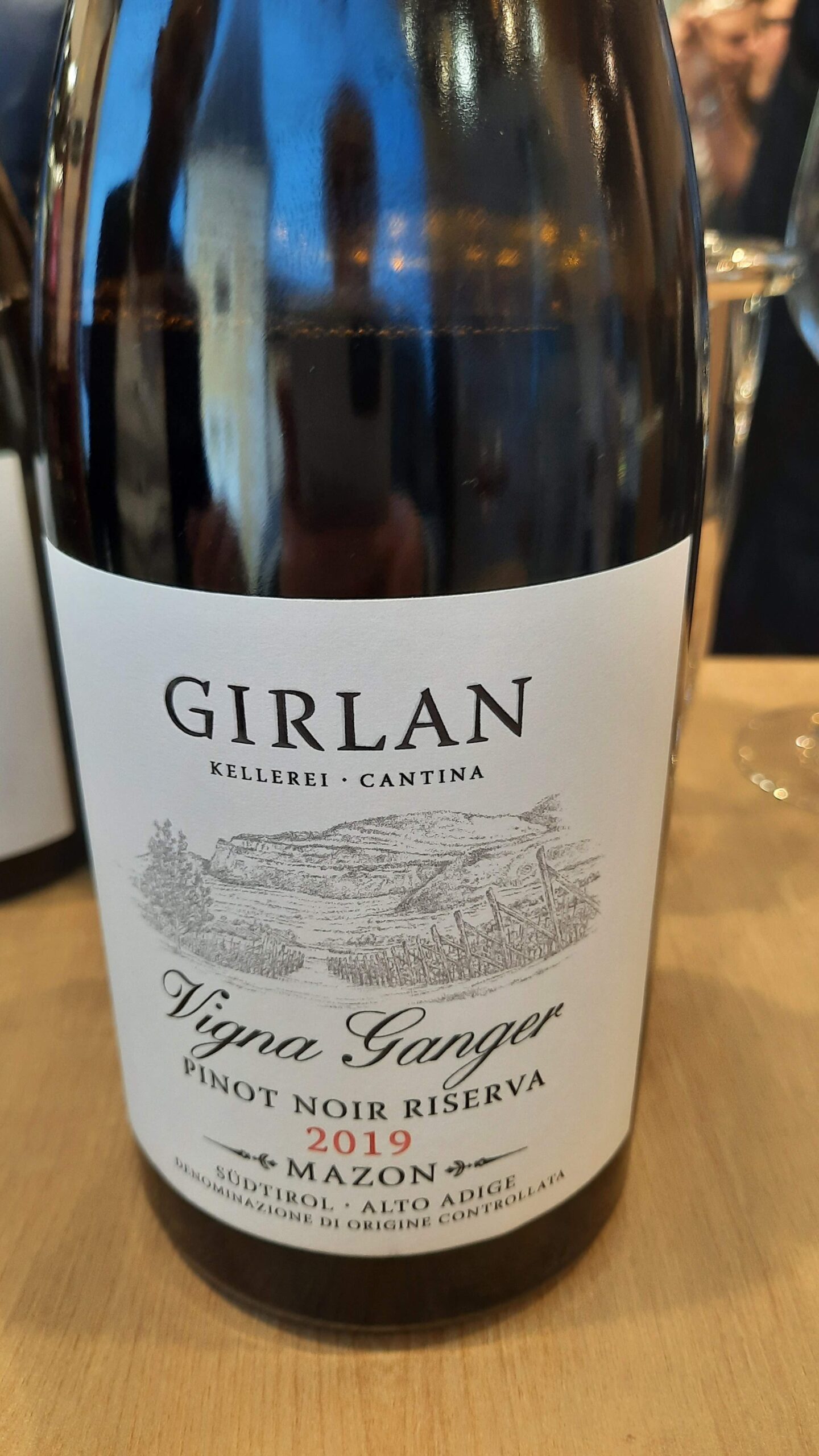 Vigna Ganger Pinot Noir Riserva Alto Adige Doc 2019 Cantina Girlan, foto di Adriano Guerri