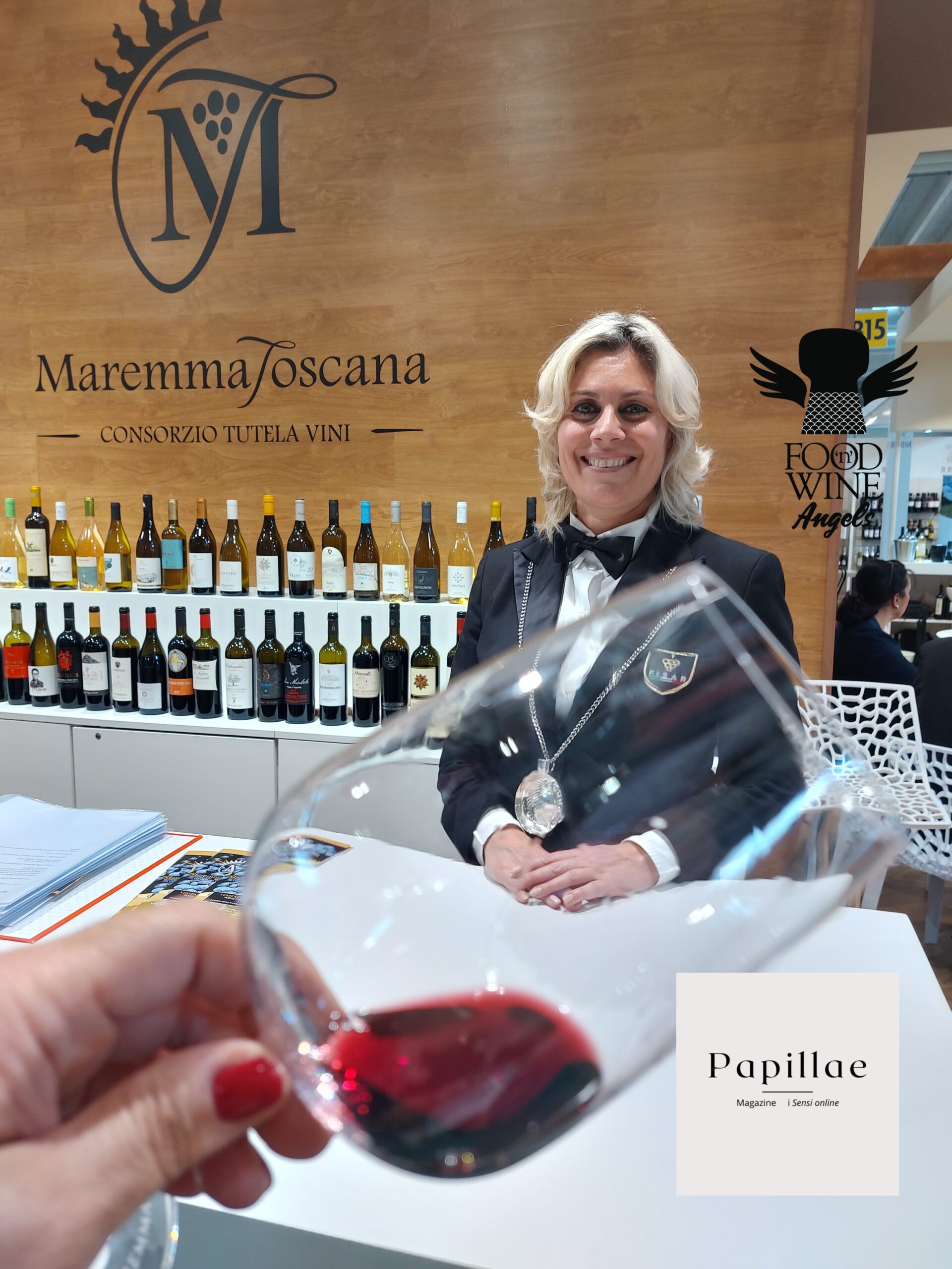 Vinitaly 2023 con la collega Cristina Santini