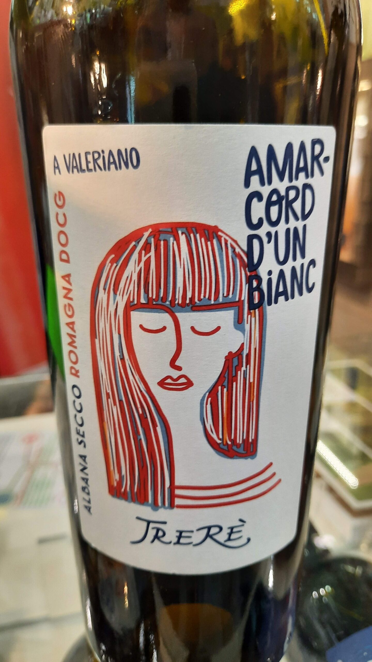 Amar-Cord d’un Bianc Romagna Albana secco Docg 2019 Az.Trerè, foto di Adriano Guerri