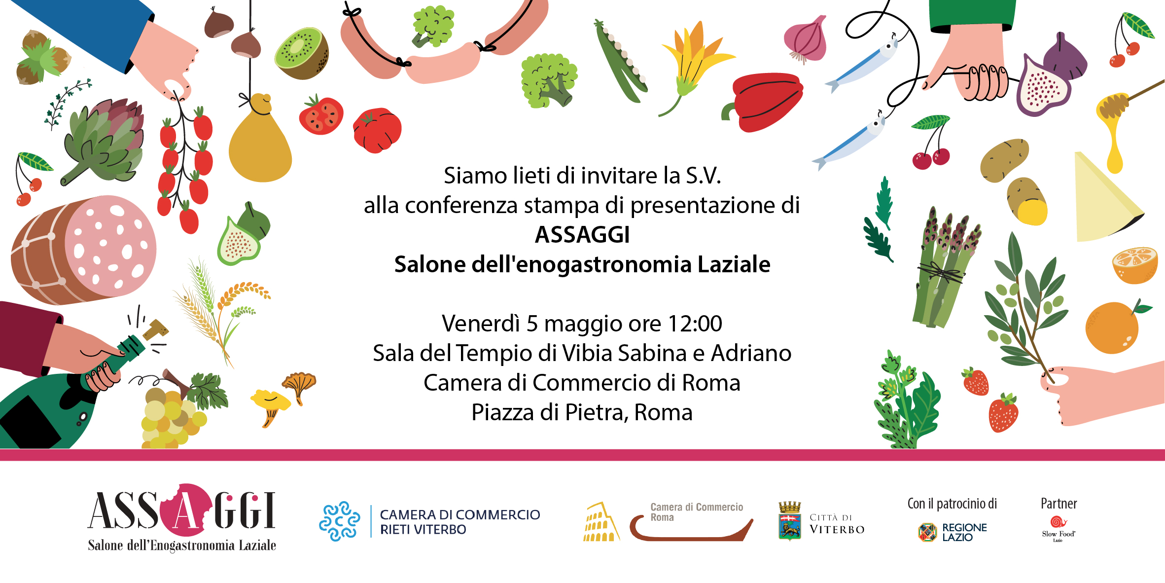 Assaggi salone dell'enogastronomia Laziale 2023