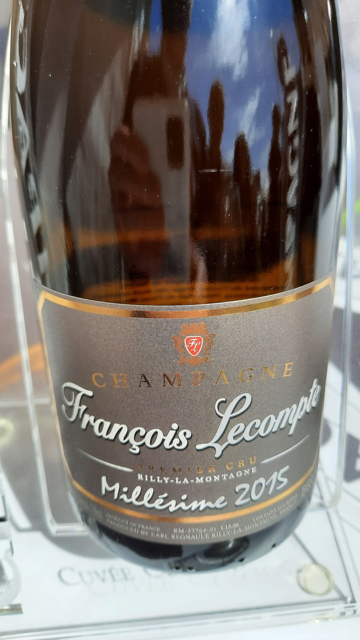 Champagne Francois Lecompte Premier Cru Millésime 2015, Only Wine Festival, foto di Adriano Guerri