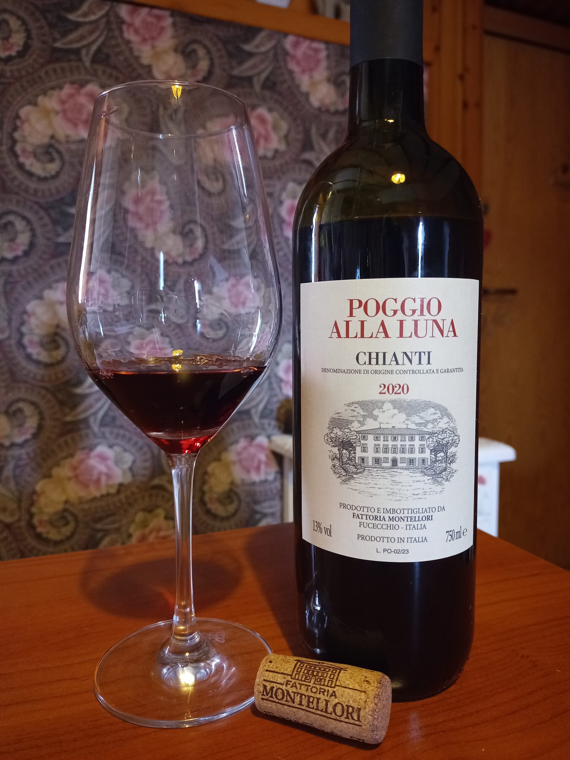 Chianti Docg Poggio alla luna 2020 Fattoria Montellori, foto di Cristina Santini