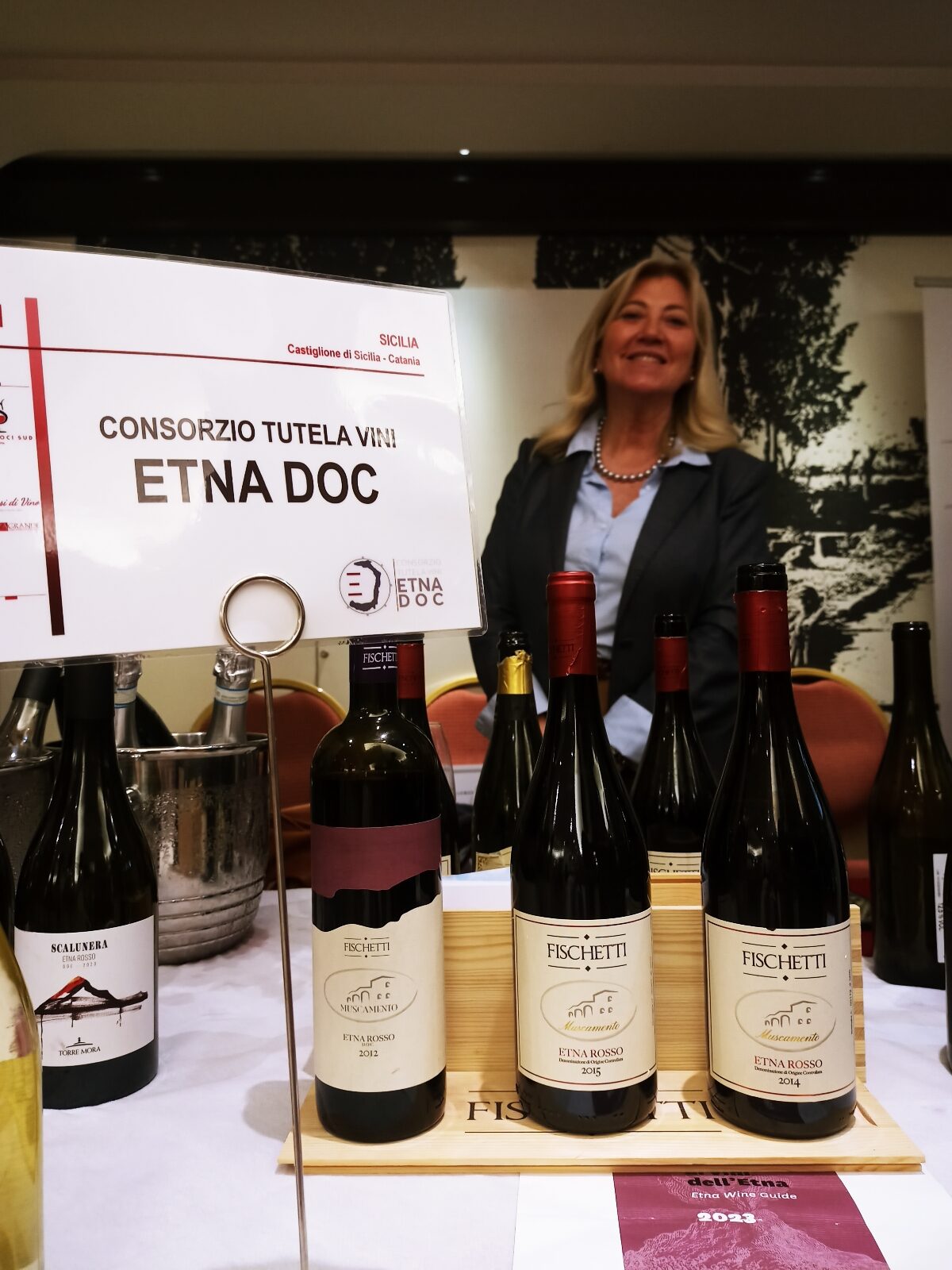 Consorzio Tutela Vini Etna Doc, alcune cantine presenti all'evento Beviamoci Sud, foto di Cristina Santini