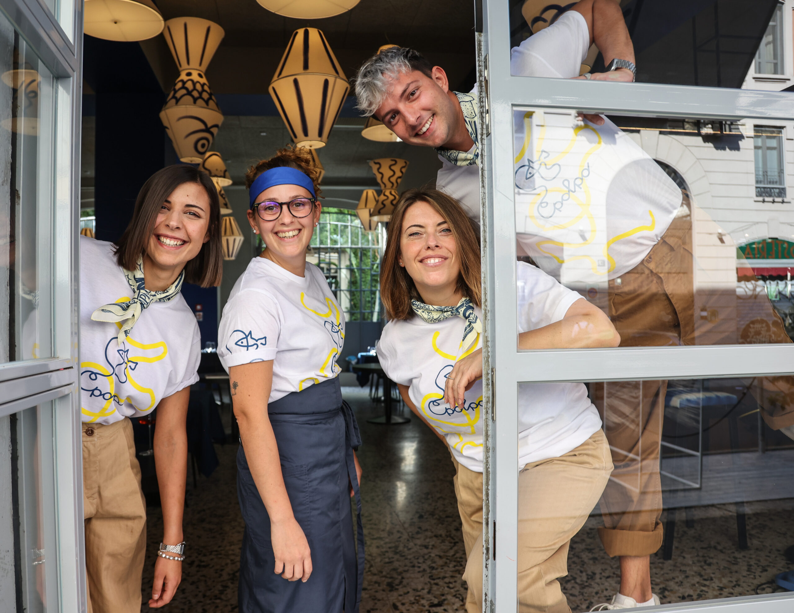 Valeria Lorusso, Valentina Gaeta, Martina Guercia, Davide Gianni, Polpo di Viviana Varese e Ritu Dalmia, foto da comunicato stampa