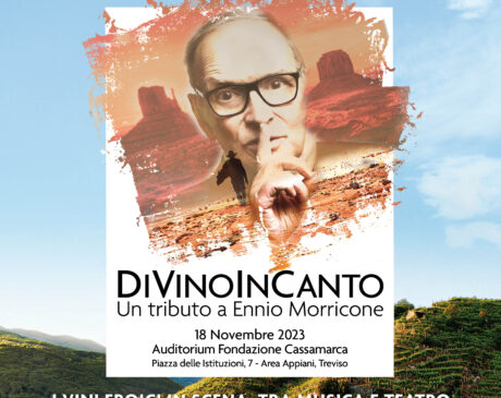 DiVinoInCanto 2023 a Villa Braida per Vini Terre Estreme, locandina evento da comunicato stampa