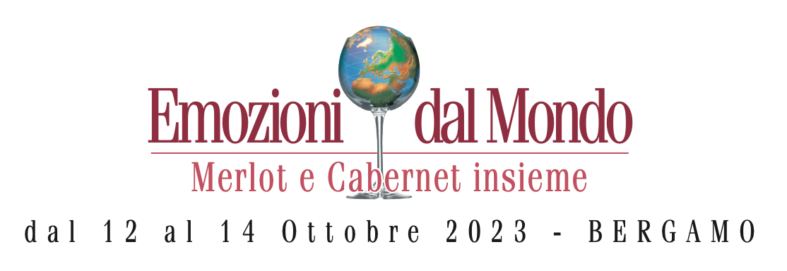 Emozioni dal Mondo 2023, concorso enologico internazionale, logo concorso da comunicato stampa