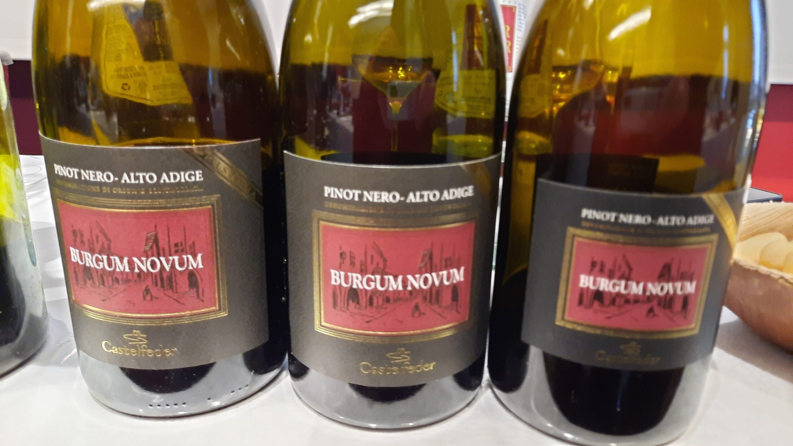 Pinot Nero Riserva Burgum Novum, articolo: Castelfeder e gli assaggi al Merano WineFestival 2023