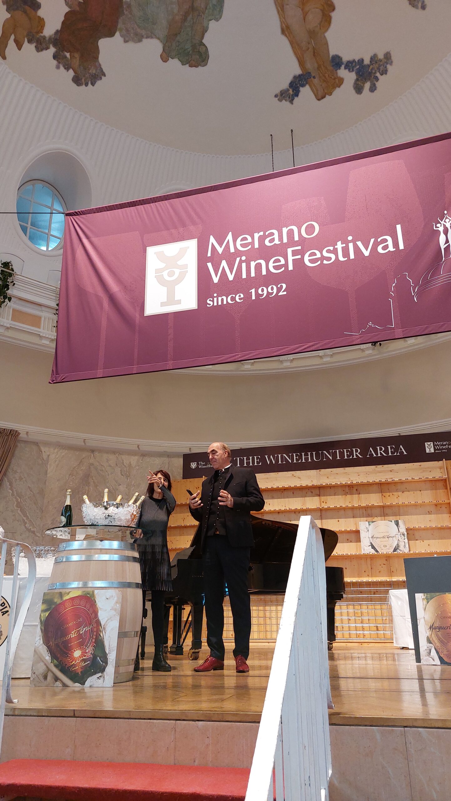The WineHunter Award Platinum 2023 at Merano WineFestival, Helmuth Köcher