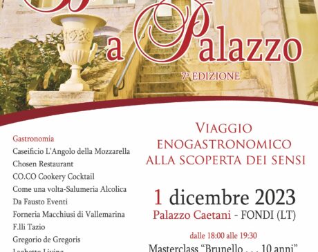 Brunello a Palazzo edizione 2023 con assaggi ed emozioni