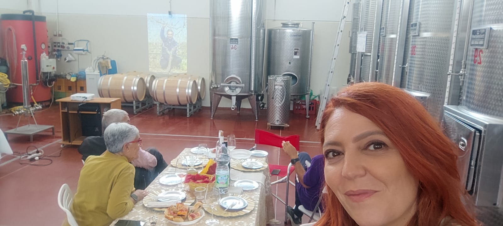 Marika Maggi e Rosaria Benedetti durante la degustazione La Marchesa