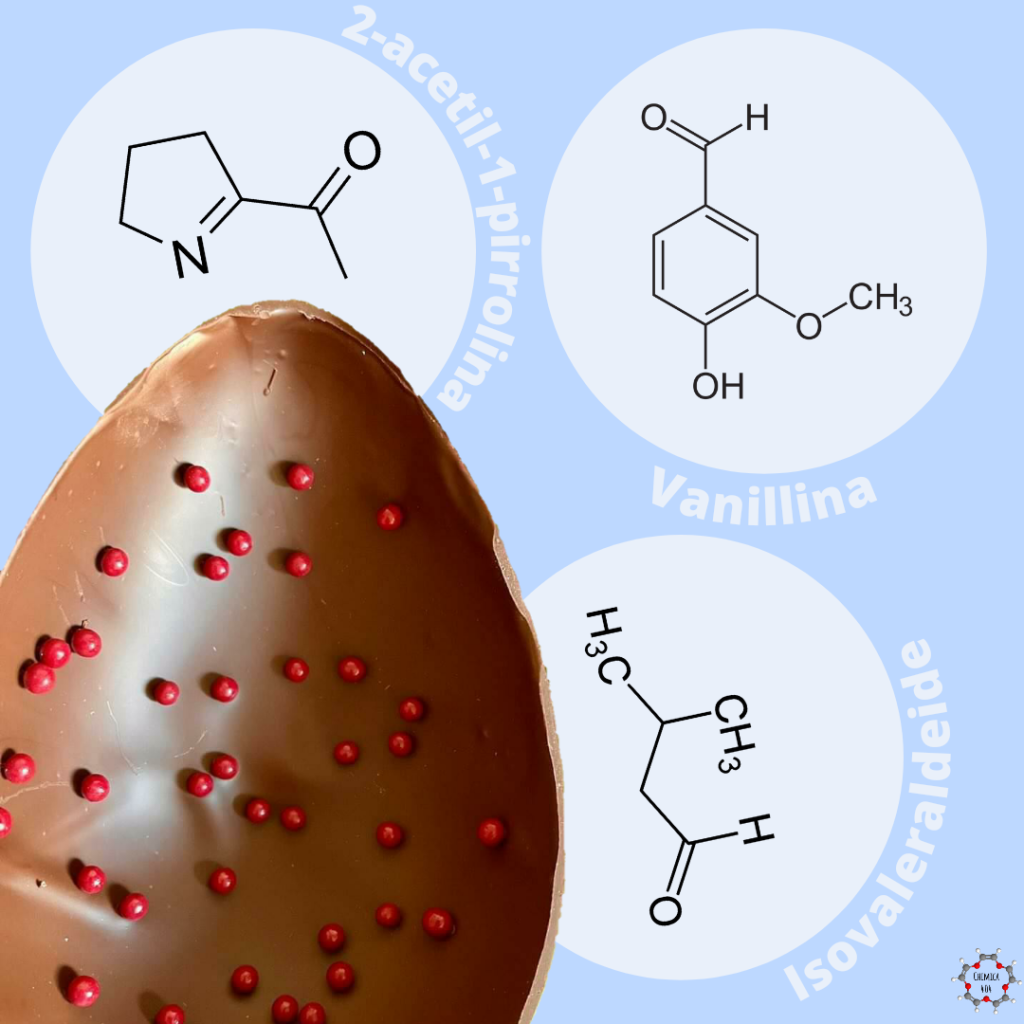 Feniletilamina (PEA) e il cacao nel 2023,secoli di sensi, la chimica del cioccolato, immagine Chimica404