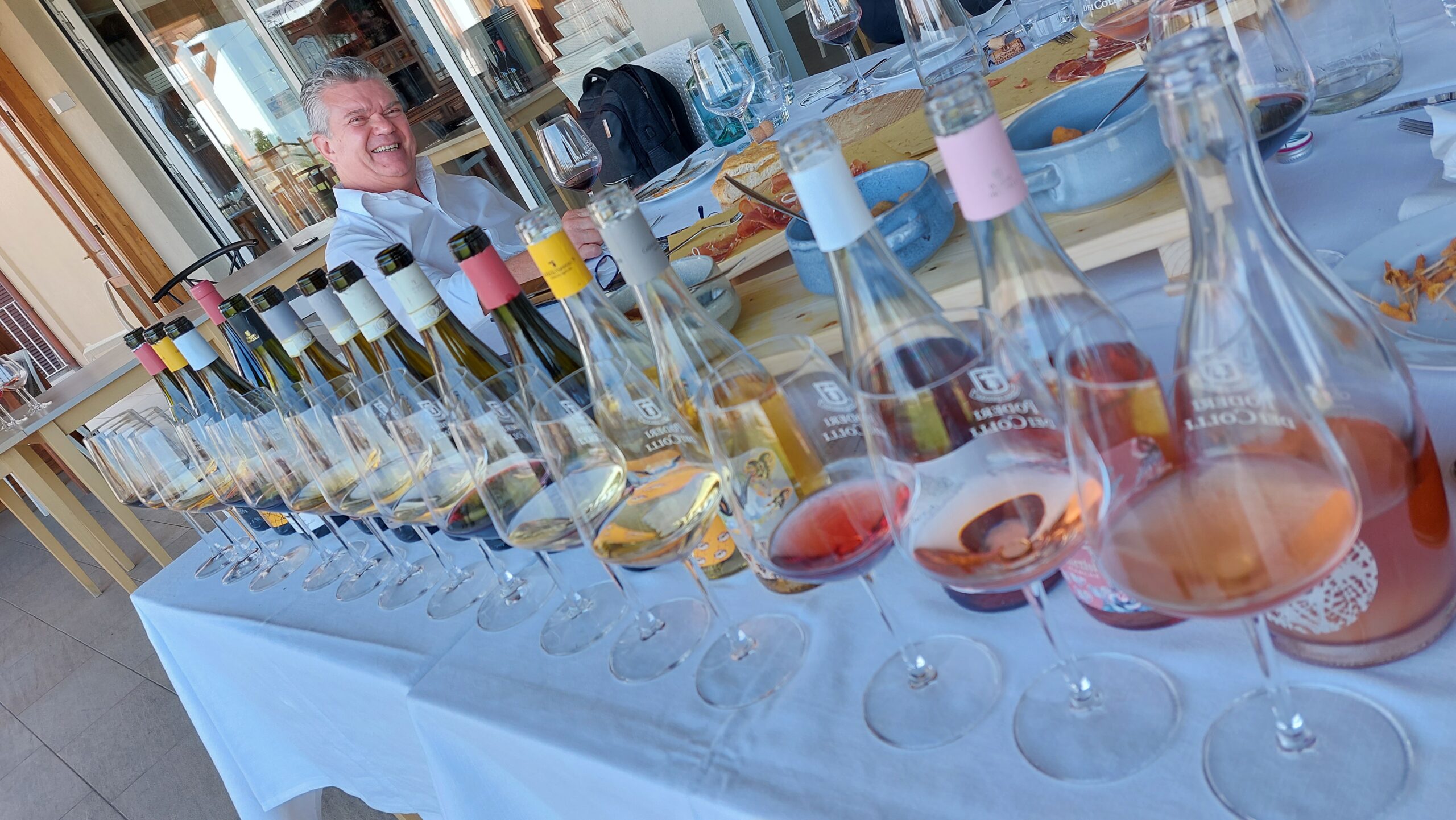 Gobbi e Mannocchi dal 1960, a Montalto Marche, cuore piceno, alcuni vini assaggiati da Carol Agostini in cantina