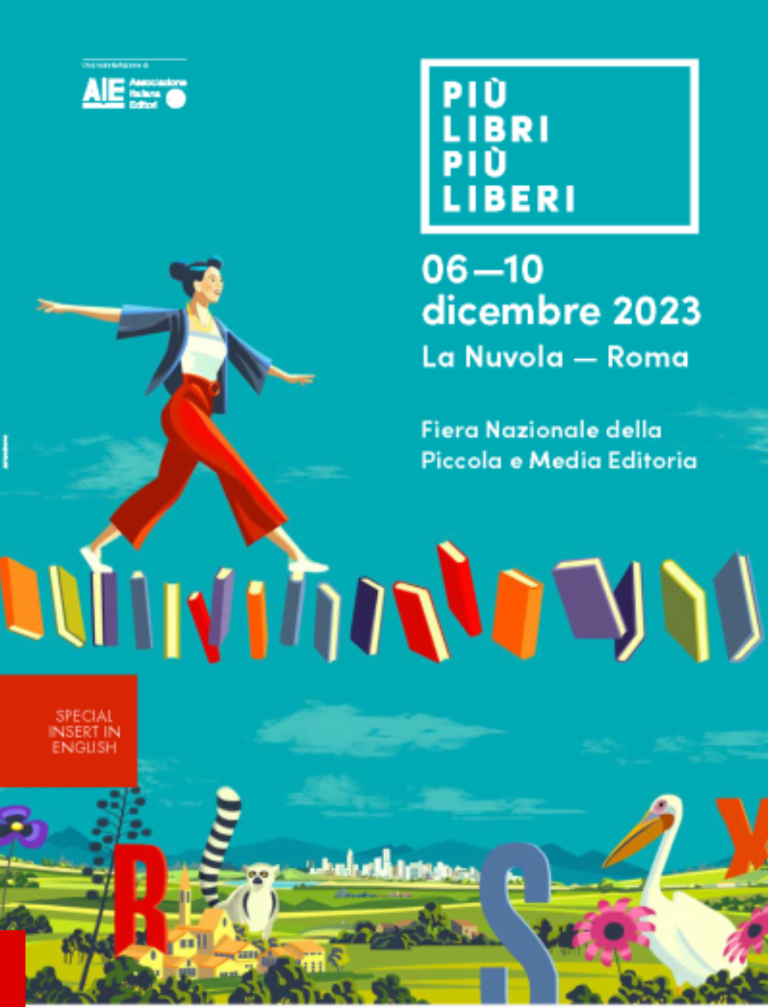 Fiera Nazionale della Piccola e Media Editoria 2023, articolo di Cristina Santini, locandina evento