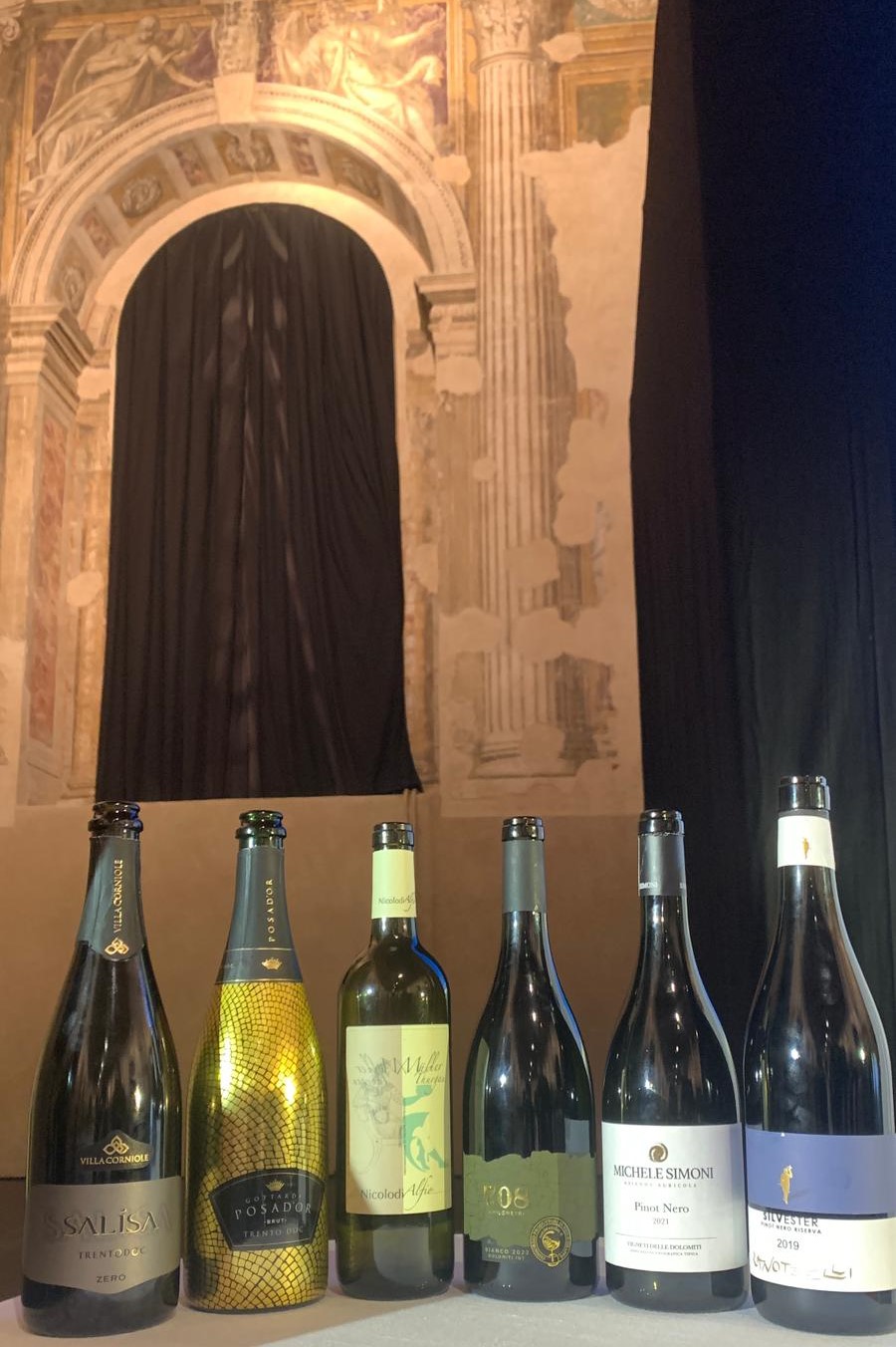 Degustazione: “la verticalità nel calice” ETS Val di Cembra Foto dell’autrice, articolo: Wine in Venice 2024 tra calle, calici ed emozioni gustative