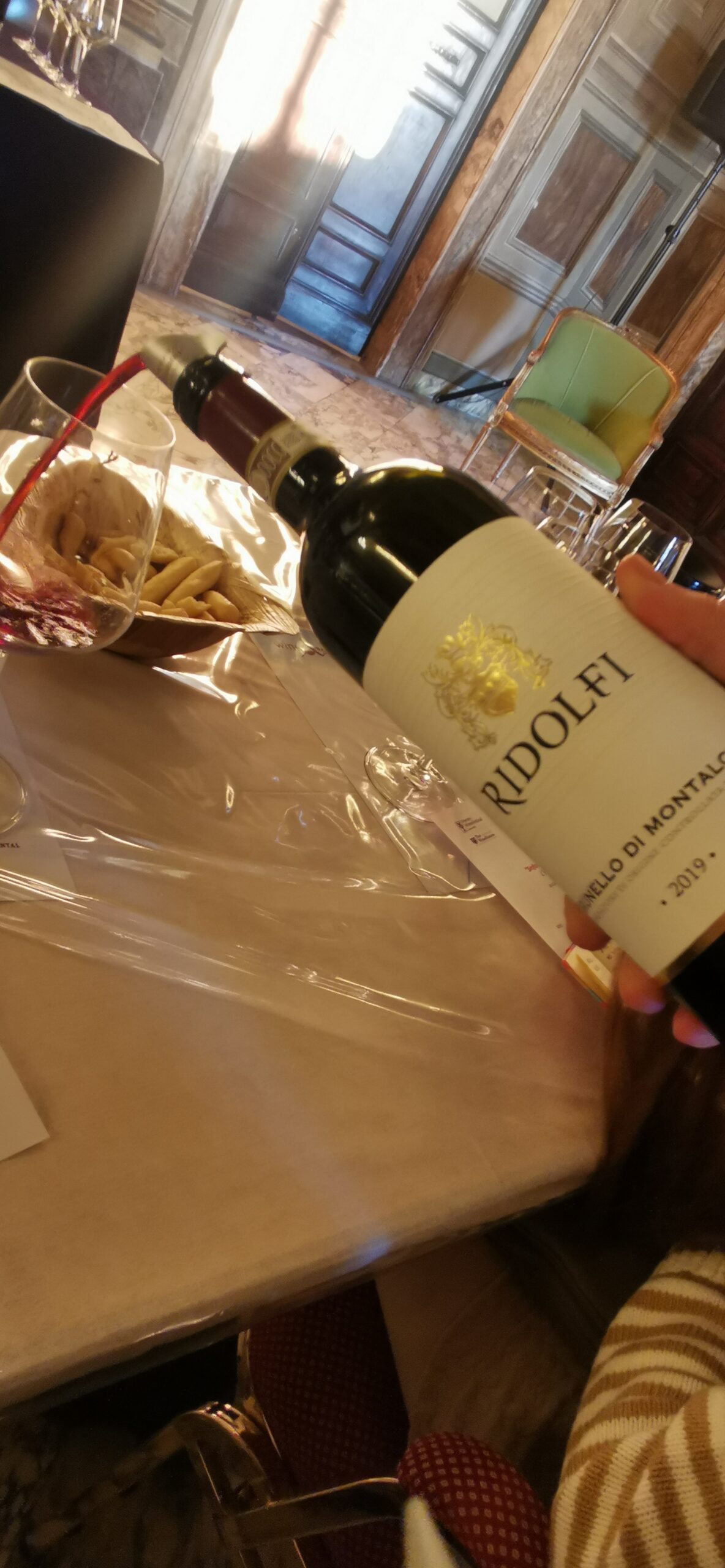 Ridolfi- Brunello di Montalcino DOCG 2019, articolo: WineeSiena le masterclass seguite da Elsa Leandri 2024, foto dell'autrice