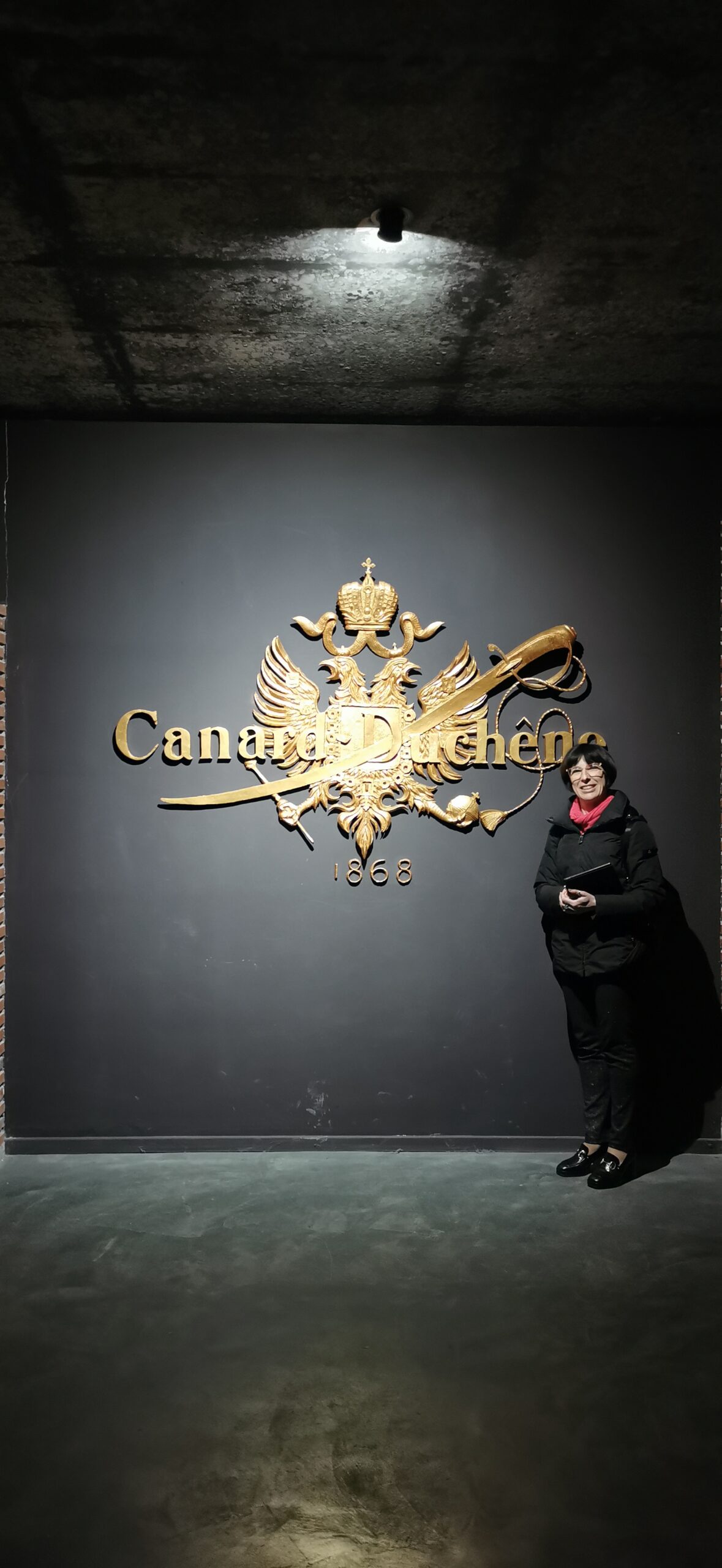 Champagne Canard-Duchêne, 3° tappa francese di bollicine, foto dell'autrice in primo piano durante la sua visita.