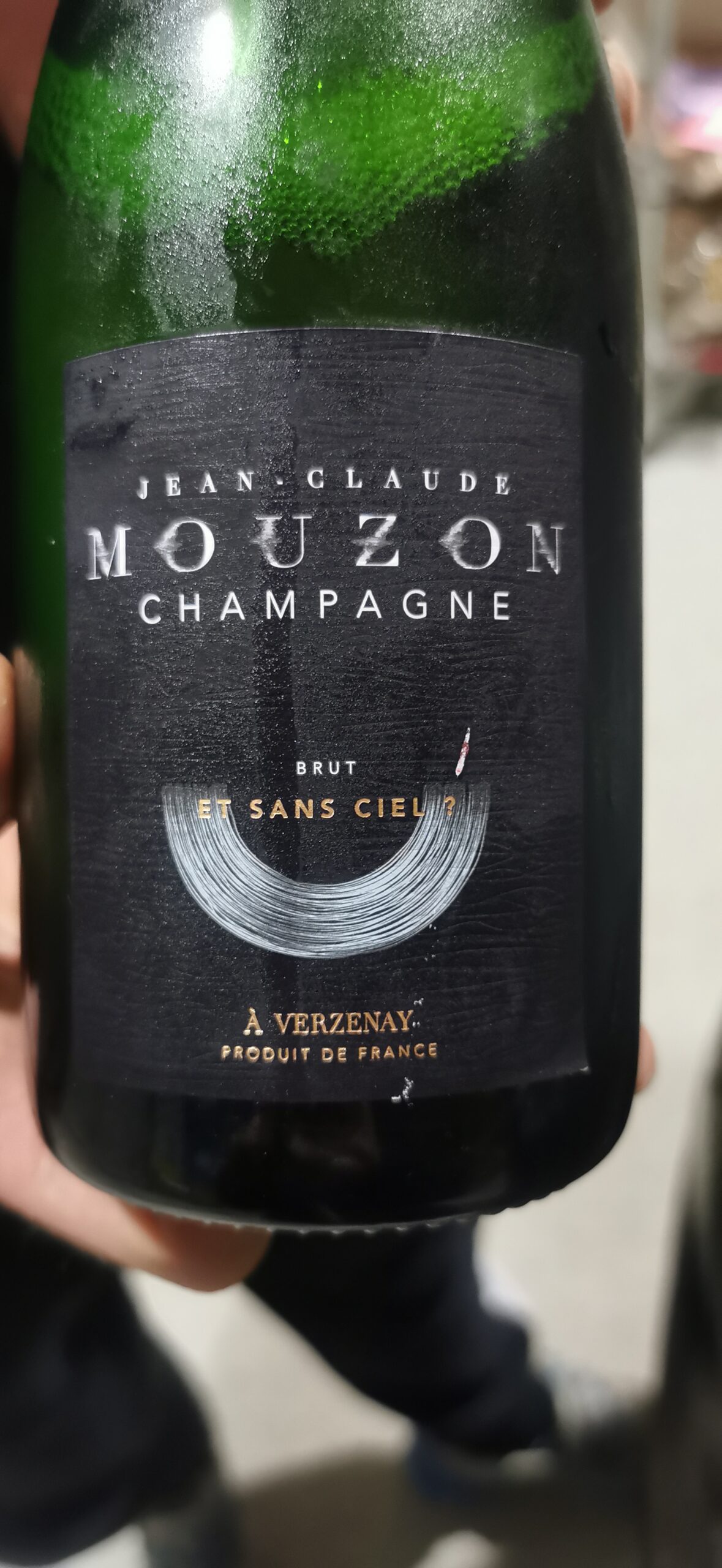 Et sans ciel? Champagne Jean Claude Mouzon, articolo e foto dell'autrice: Elsa Leandri in Champagne 2024, seconda tappa a Verzenay, foto dell'autrice